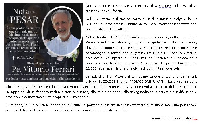 Ricordo di Don Vittorio